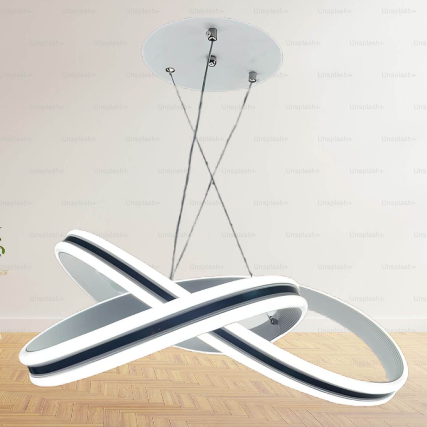 Lámpara Colgante LED Diseño Infinito
