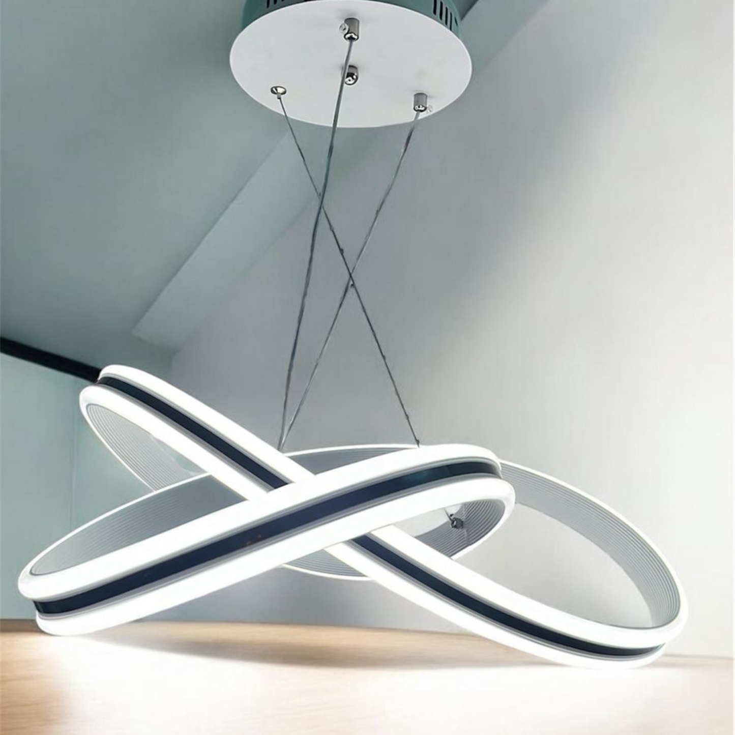 Lámpara Colgante LED Diseño Infinito